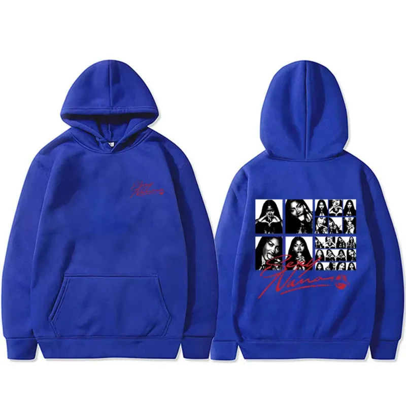 Rapper Aya Nakamura Sexy Nana Hoodie RnBoi My Eyes Only Flashback Sweatshirt Men Women Hip Hop Retro Oversized Pullover Hoodies