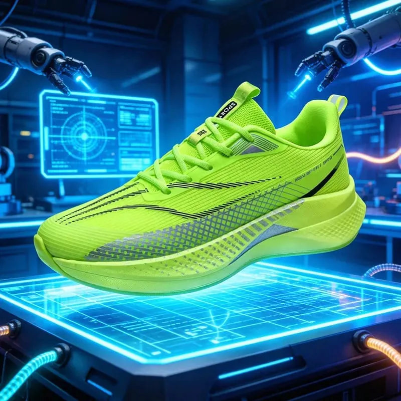 Men's Sports Shoes Carbon Plate Running Shoes Male Marathon Sneakers Racing Shock-absorbing Athletics Training Shoes for Women