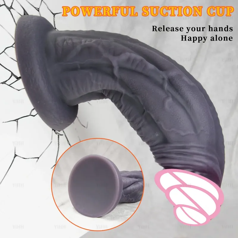 Huge Long Anal Dildos Sex Toys For Women Silicone Anal Plug Butt Plug Penis Big Dick Prostate Massage Anal Dilation Masturbators