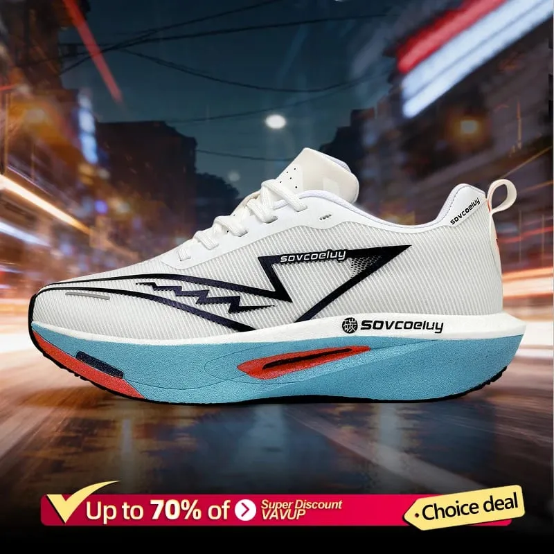 2026Marathon Carbon Board Men Running ShoesSpeciality Sports Breathable Lightweight Women's Comfortable Athletic Chunta Sneakers