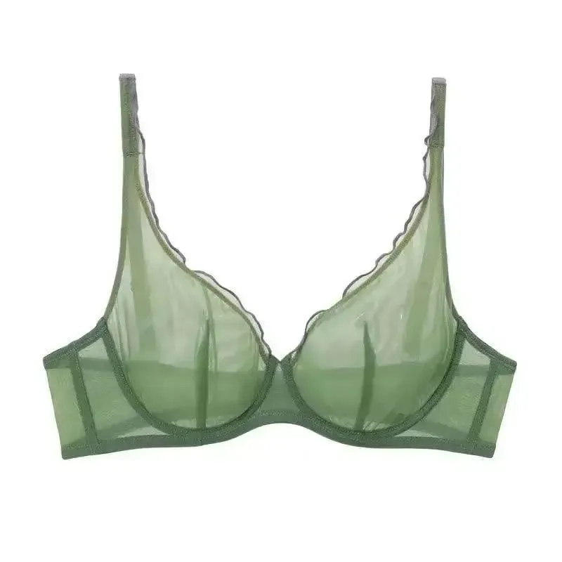 Full Coverage Minimiser Bra for Large Bust Ultra Thin Seamless Wireless Lift & Support Anti Sag Set BANERDANNI S-2XL 32-40 ABC
