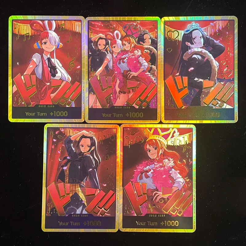 Single PRB02 ONE PIECE GOLD FRAME DON!! Cards Boa Hancock/Shanks/Blackbeard OPCG Don Card The Best Vol.2-English PROXY