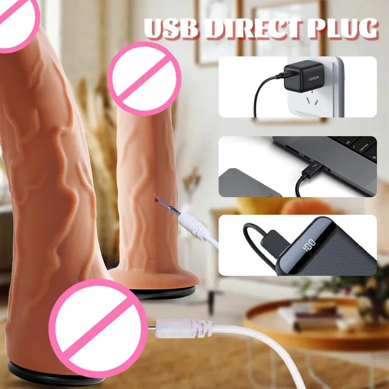 Strap On Realistisk Dildo Vibrator Dubbla Huvuden Vibrerande Teleskopiska Dildos Strapon Bälte Trosor Sexleksaker För Kvinna Lesbisk Gay — image 6