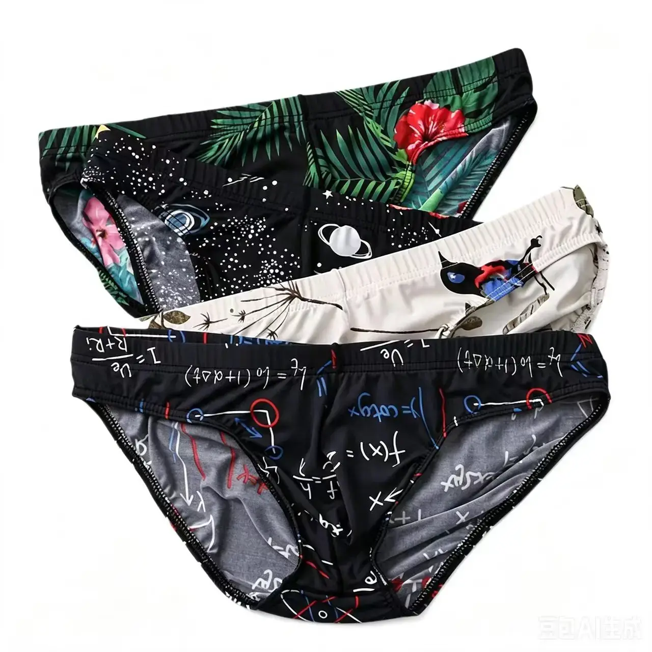 Men's briefs briefs Men's sensible pouch sports wicking sweat breathable mid-waist shorts 3256812645614982