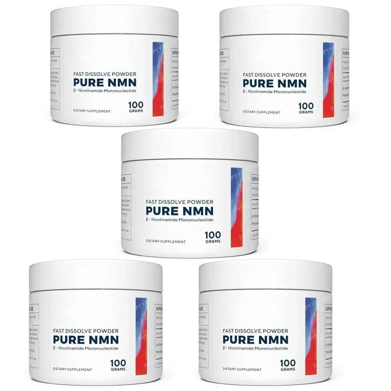 NMN (Nicotinamide Mononucleotide) Powder 100g 500mg Per High Purity Serving Fast Dissolve Vegan Daily Energy & Wellness