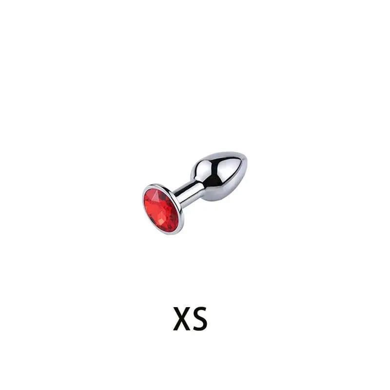 5Size/set Metal Anal plug butt plug Sex Toys Butt Toys For Women/Men/Couples Adult Game Masturbator Anal Diamond Sex Shop