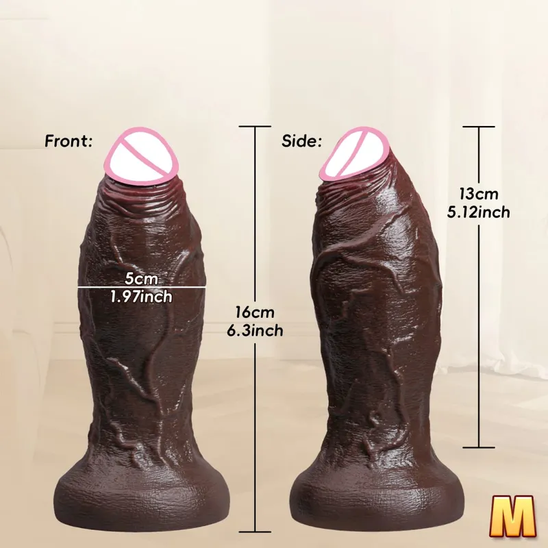 XXL Spuer Bigger Realistic Dildos Thick Silicone Anal Dildo Expander Thick Penis Adult Sex Toys Masturbation Butt Plug 18+