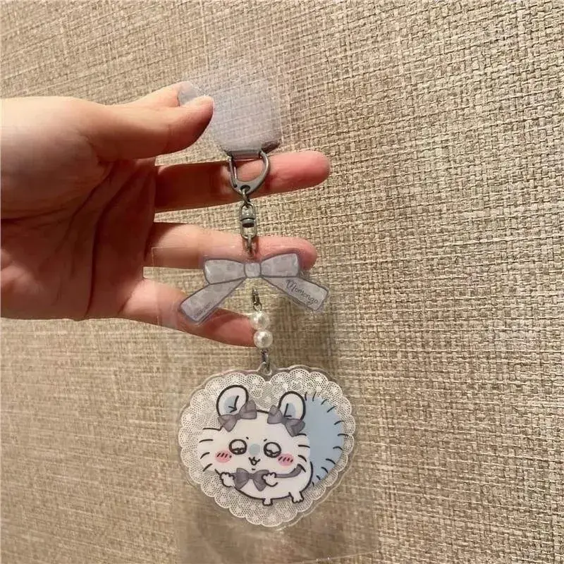Jiikawa surrounding Harajuku limited acrylic keychain pendant Hachi Usaki cartoon backpack pendant