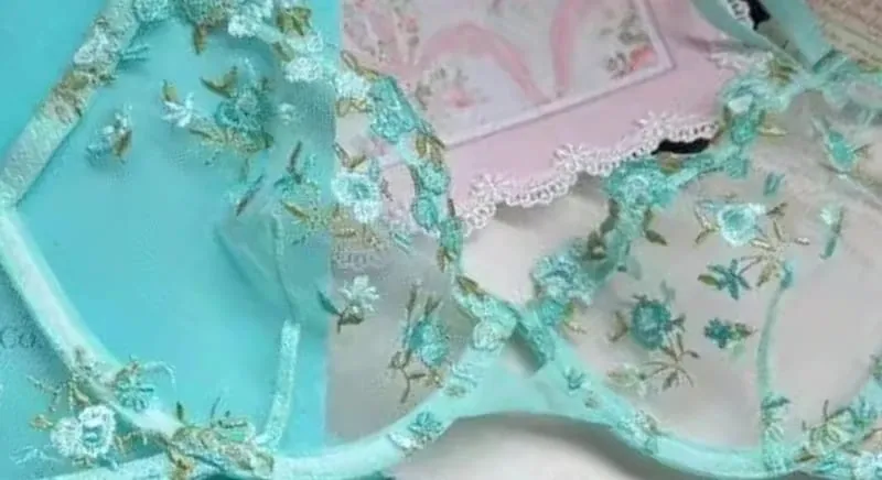 Sexy Sheer Lace Flower Embroidery Underwire Bra for Women Large Breast Minimizer Anti‑Sagging Comfort Everyday Wear YEMOMO S‑XL