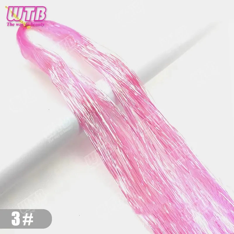 Multi-Color Glitter Synthetic Hair Extension Wig BB Clip Style Suitable for Women and Girls to Wear During Holidays and Events