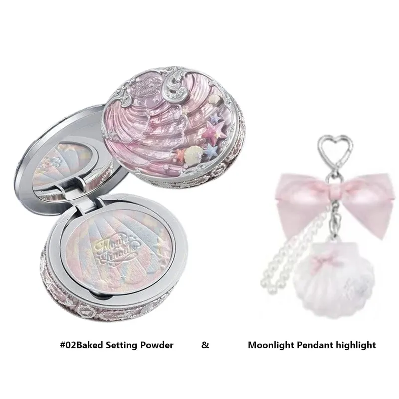 Flower Knows Strawberry Cupid Collection Makeup Set Pressed Powder Solid Perfume Makeup Kit for Women Full Kit Teenagers Make up