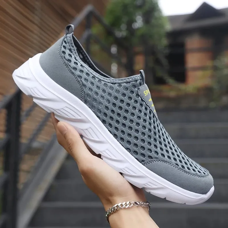New 2026 Men Running Shoes Breathable Outdoor Sports Shoes Lightweight Sneakers for Man Comfortable Athletic Training Footwear