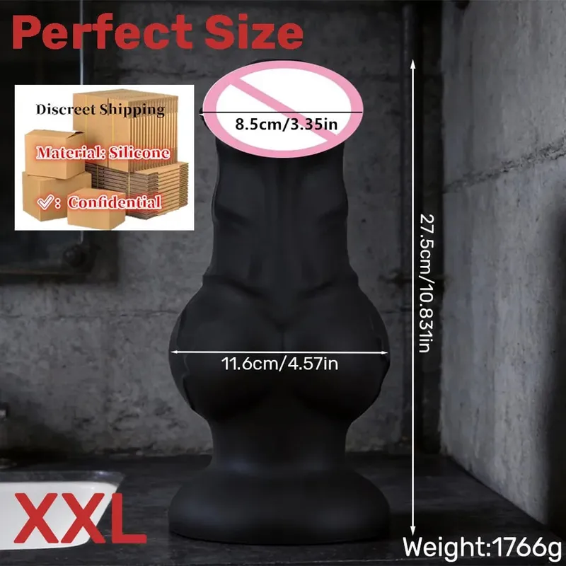 NEW Huge Horse Dildo Strong Muscular Male Animal Big Penis G-spot Suction Cup for Female Stimulation Anal Masturbation Sex Toys