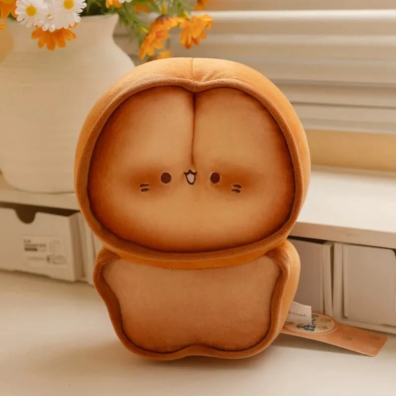 Adorable Cookie Rabbit Plush Toy Small Storage Bag Kawaii Kitten Plushies Room Decor Gift For Girl