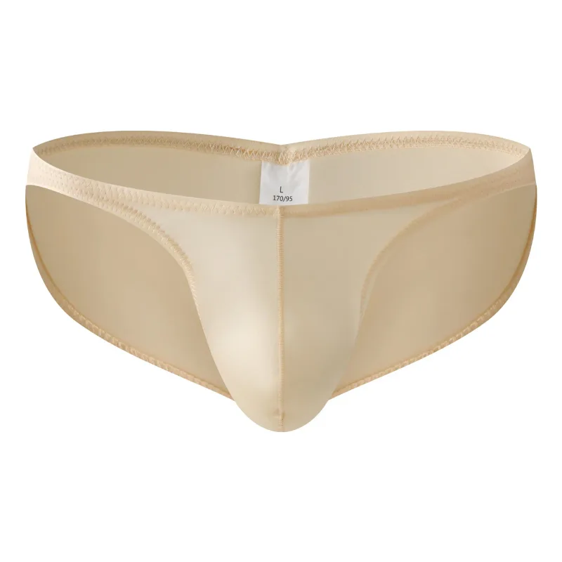 Slip da palestra a vita bassa da uomo in raso liscio Intimo sportivo da allenamento Bodybuilding Ultra sottile Allenamento fitness ad asciugatura rapida Sollevamento dei glutei