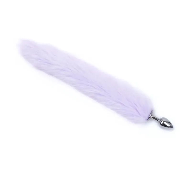Cola de conejo de peluche, tapón Anal de cola de zorro, tapón Anal de Metal, masajeador de próstata, Cosplay erótico, juguete sexual para mujeres y adultos, juguete para regalo