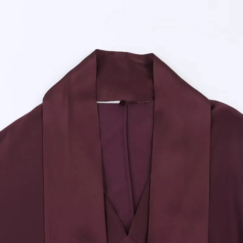 2026 New Scarf Solid Elegant Maxi Dresses Women Spring V Neck Long Sleeve Club Party Long Dress Female Chic Slim Fit Dresses