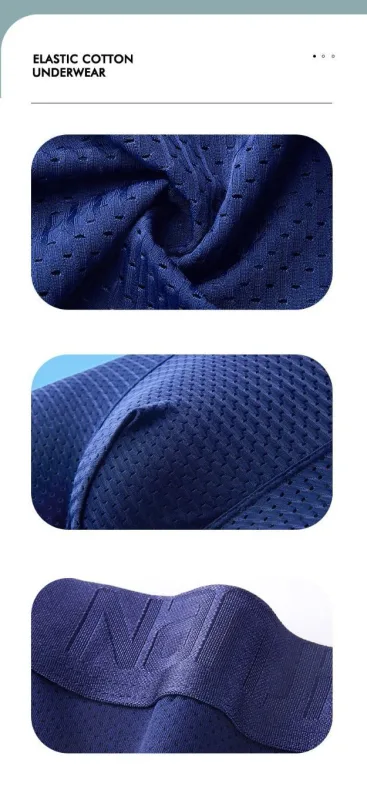 4 ชิ้นผ้าไหมน้ำแข็งตาข่ายกางเกงบ็อกเซอร์ผู้ชายชุดชั้นใน Cool Underpant Breathable เซ็กซี่กางเกง Slim ชุดชั้นในไม้ไผ่ขายส่งจำนวนมาก L-6XL 3256806582323621