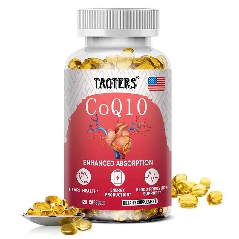 CoQ10 400mg - High Absorption Coenzyme Q-10 Non-GMO Gluten Free Vegan Dietary Vitamin Supplement Antioxidant Support