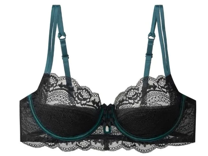 Women Sexy Red Lace Bra French Ultra Thin Minimizer Non Wired Breathable Brassiere Large Bust Reduce Underwear 32‑42