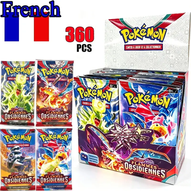 English French Spanish Pokémon Cards Game CROWN ZENITH SILVER TEMPEST Lost Origin Brilliant Stars Carte Pokémon Collection Toys