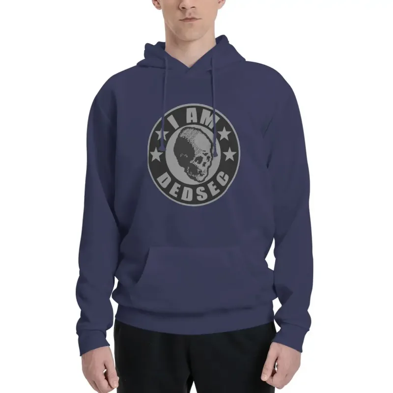 I Am Dedsec Hoodies Men's Women Casual Pullover Sweatshirt Hip Hop Long Sleeve Hooded Autumn Winter