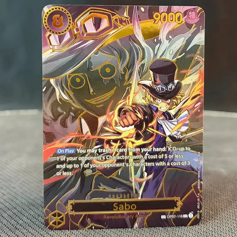 SP Gold Stamping Buggy Perona Mihawk Sabo Ace Luffy Zoro-juurou Sanji Newgate Nami Hancock Hiyori ONE PIECE Proxy Cards