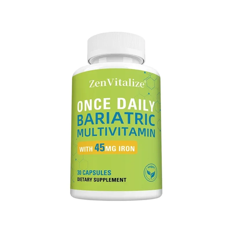 Once Daily Multivitamin Capsule with 45 Mg of Iron Easily Absorbed Dietary Supplements