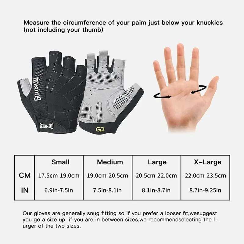 Unisex Lightweight Workout Fitness Gloves Weight Lifting Gym Gloves For Pull Ups Cycling Weight Training Sports Hand Protection