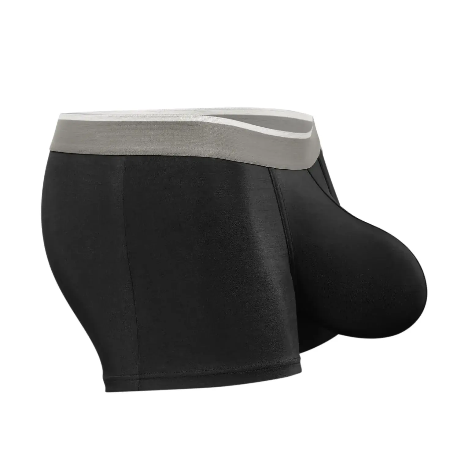 Men Modal Boxer Briefs Breathable Cooling Big Pouch Underwear Soft Mens Boxers Comfortable Male Panties with Extra Large Pouch