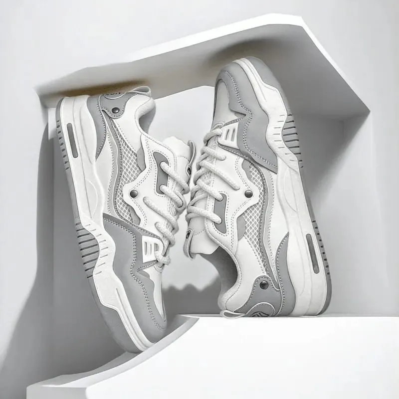 Casual Shoes for Men Board Shoes Patchwork Skating Sports Running Sneakers Non-Slip Soles Fashion Mens Sneakers Tenis Masculino