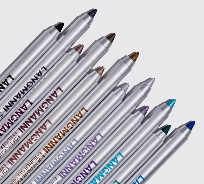 Waterproof and Sweat Proof Pearlescent Shining Eyeliner Gel Pencil Long Lasting Smooth Easy To Colors Women Eye Makeup