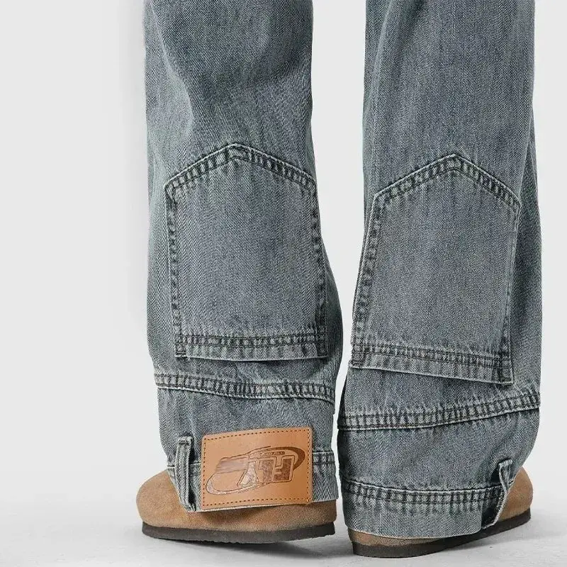 Autumn Men's High Street Fashion Baggy J