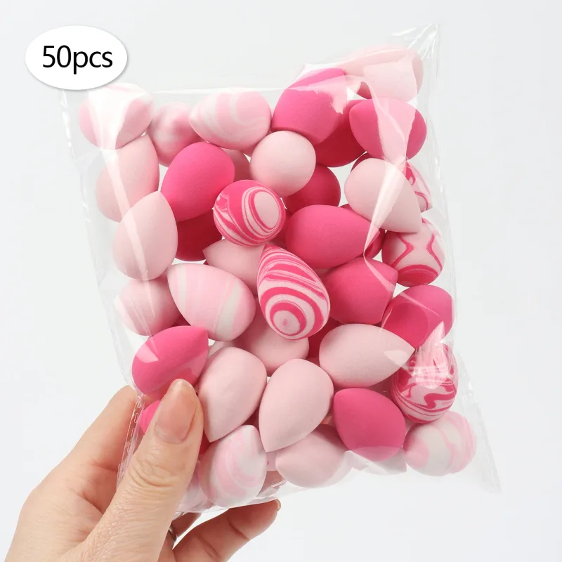 10/20/30/50/100Pcs Mini Makeup Sponges Expand When Exposed to Water Can Be Used Both Wet and Dry Suitable for All Skin Types
