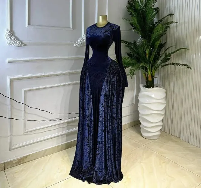 CM.YAYA Women O-neck Long Sleeve Pleated Inner A-line Maxi Dress 2026 Evening Sexy Party Birthday Vacation Long Dresses Vestidos