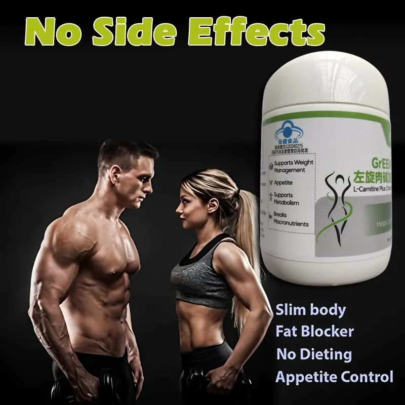 Extra Strength L-carnitine & chromium Weight Loss Capsules Natural Appetite Suppressant Fat Blocker lose weight fast and safe