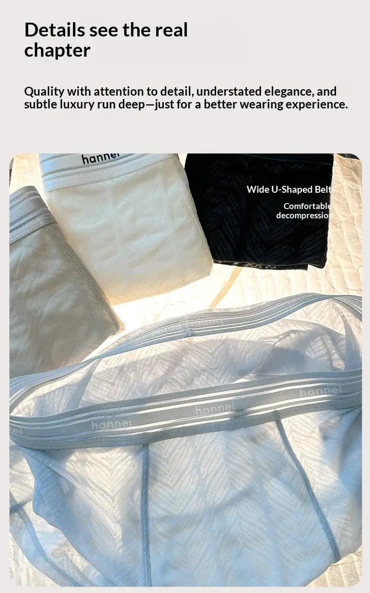 Bagong Kasuotang Panlalaki sa Tag-init, Panlalaking Boxer Brief, Plus Size na Breathable Underwear, Manipis na Maluwag na Panlalaking Kumportableng Solid na Kulay na Short