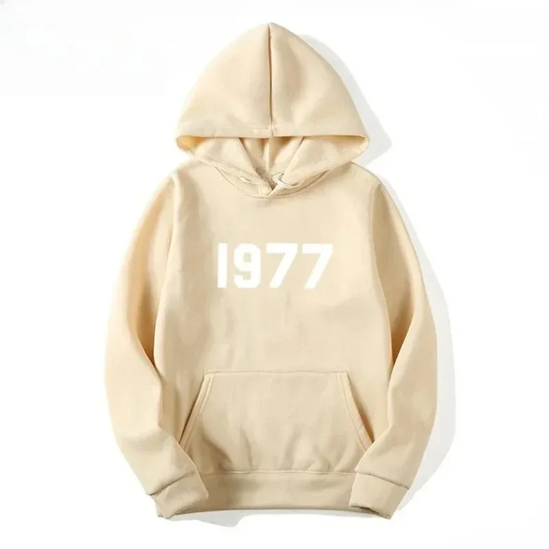 1977 Printed New Fashion Women's Hoodies Hip Hop Street Simple Style Hot Selling Women's Sports Winter Autumn Hoodies Clothing