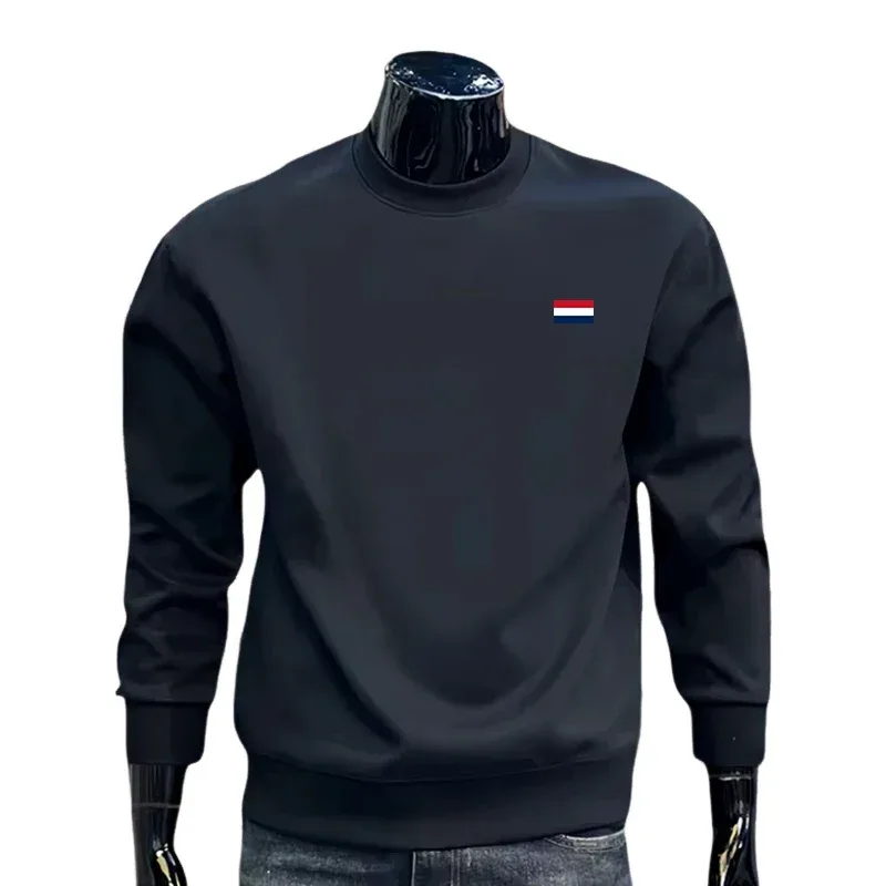 2026 Spring Autumn Outdoors New Fashion Quality Hot Sales Sports Comfortable Casual Men's Sweatshirts Print O-Neck Tops Jogging