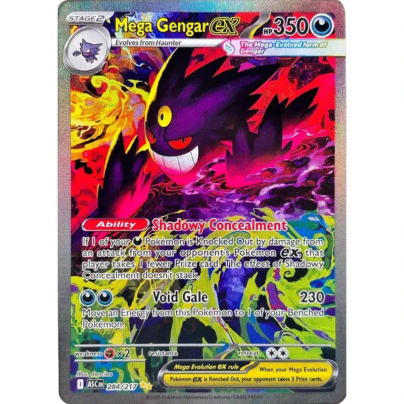 TCG Collection Cards 125/094 290/217 DIY TCG Game Cards Shining Creativity Rare Holographic Cards Gift