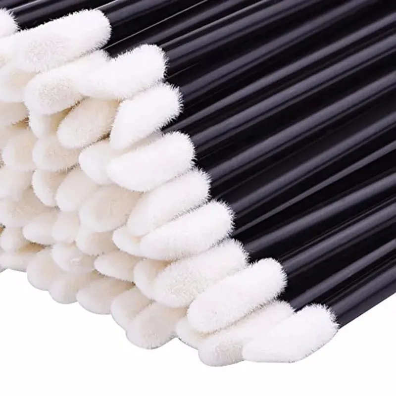50/500/1000Pcs Wholesale Lip Brushes Makeup Brush Eyelashes Extension Lip Gloss Applicator Lipstick Wands Set Cosmetic Make Up