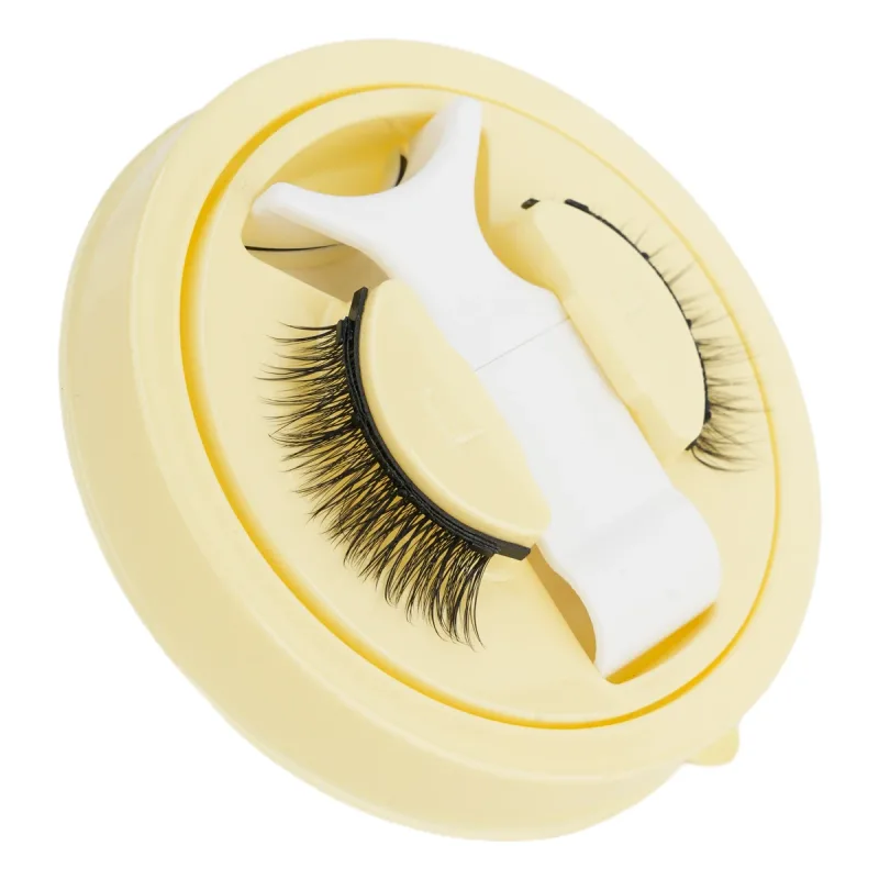 1 Set Magnetic Eyelashes Reusable Cat Eye Magnetic Lash Cosplay Sensitive Eye Friendly Natural Curler False Lashes Make Up Tool