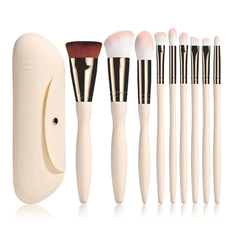 Professional Makeup Brush Double Head Foundation Powder Concealer Makeup Brush Soft Fiber Hair Cosmetic Beauty Tools