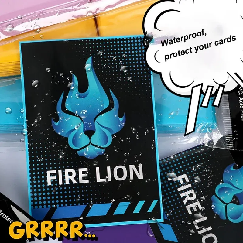66x91mm 100PCS/sada pevná matná pouzdra na sběratelské karty Standardní velikost chrániče karet pro PTCG/TCG/MTG