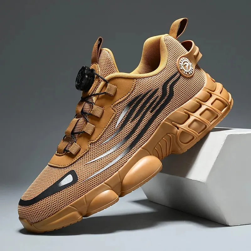 (No Steel Toe) Men's Outdoor Casual Shoes Sneakers Suitable for Hiking Walking Casual Sneakers for Gifts