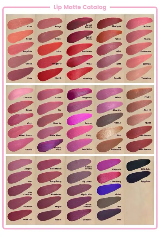 4 Buah/Kit Makeup Vegan Lip Gloss Matte Lipstik Lip Liner Masker Bibir Set Label Pribadi Logo Kustom Grosir