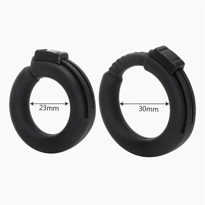 22-32mm Vorhaut Corrector Einstellbare Silikon Penis Ringe Sperren Samen Cock Ring Verzögerung Ejakulation Sex Spielzeug Für Männer Cockringe