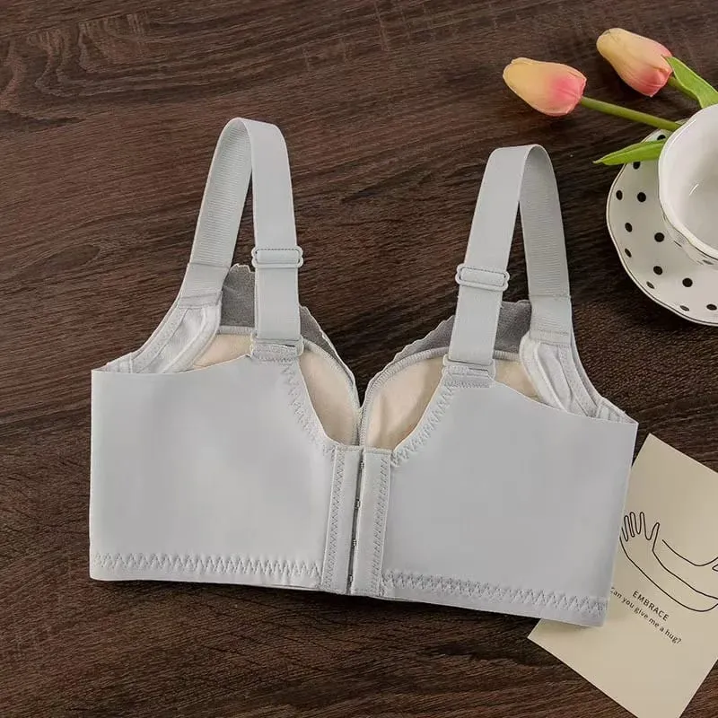 Sexy Lace Push Up Lingerie Bra Small Breast Gathering Anti-sagging Non-underwire Adjustable Bra