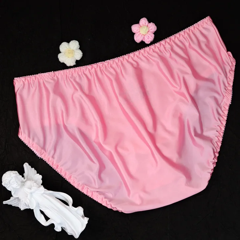 smooth Briefs Silky Men's Underwear Glossy Sports Men Swimsuit Interior Hombre Panties mens sexy underwear
