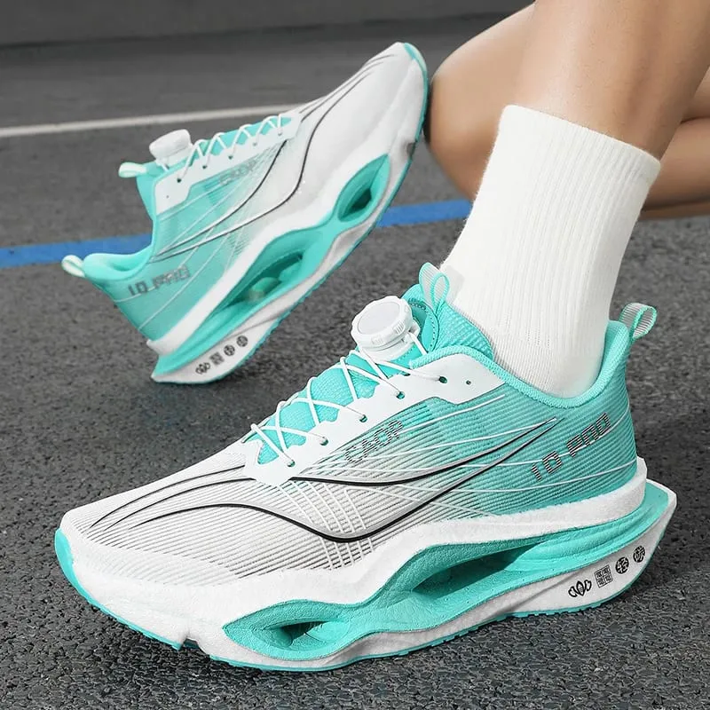 Running Shoes Men Sports Carbon Board Speciality Marathon Breathable Lightweight Women Comfortable Athletic Nonskid Sneakers